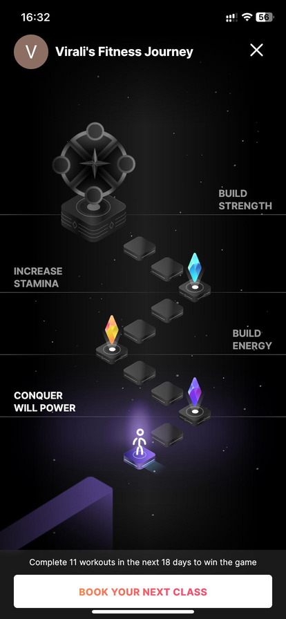 Cult.fit Fitness Journey